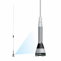 Steelbras - AP8258 Antena MVEL UHF 2X5/8 Bobina no centro - Clique para ampliar a foto