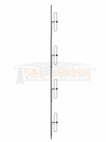 S&L Antena Fixa Colinear OFFSET 4 Dipolos Dobrados VHF - Clique para ampliar a foto