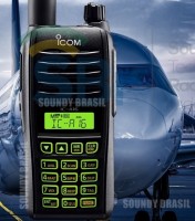 ICOM  IC-A16 Transceptor Porttil Aeronutico 6W - Clique para ampliar a foto